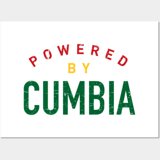 Powered by Cumbia - cumbia reggea colors Posters and Art